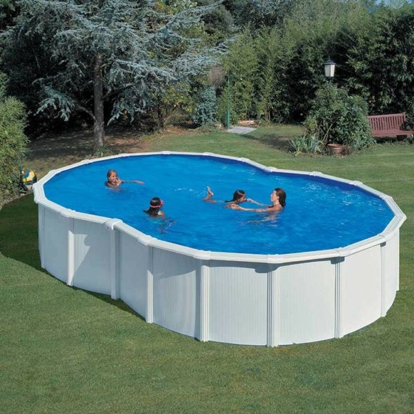 Piscine fuori terra a forma di Otto Gre Varadero H 120 cm.-0